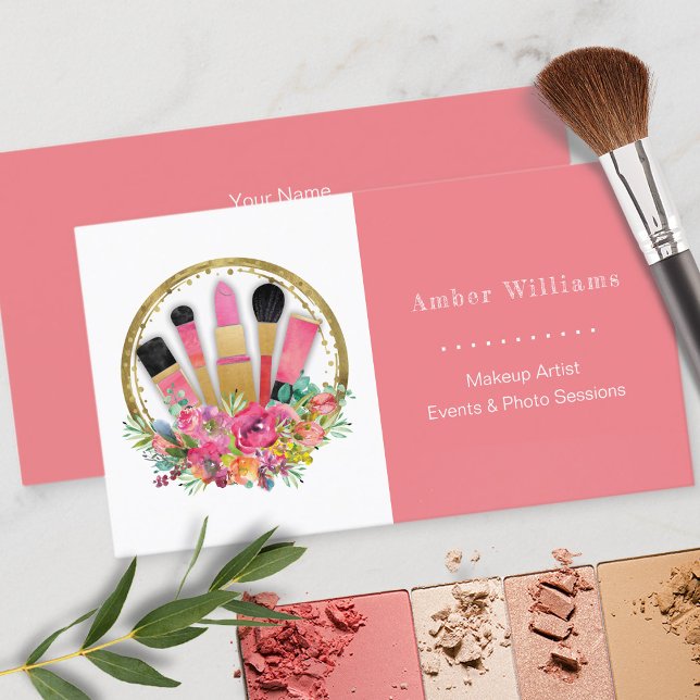 Makeup Artist Cosmetologin Salon Wellness-Center S Visitenkarte (Von Creator hochgeladen)