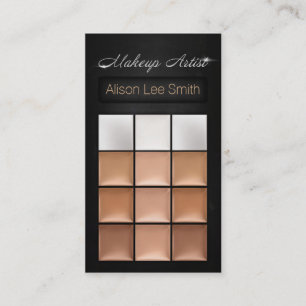 Makeup Artist/Cream Eyeshadow Palette Visitenkarte