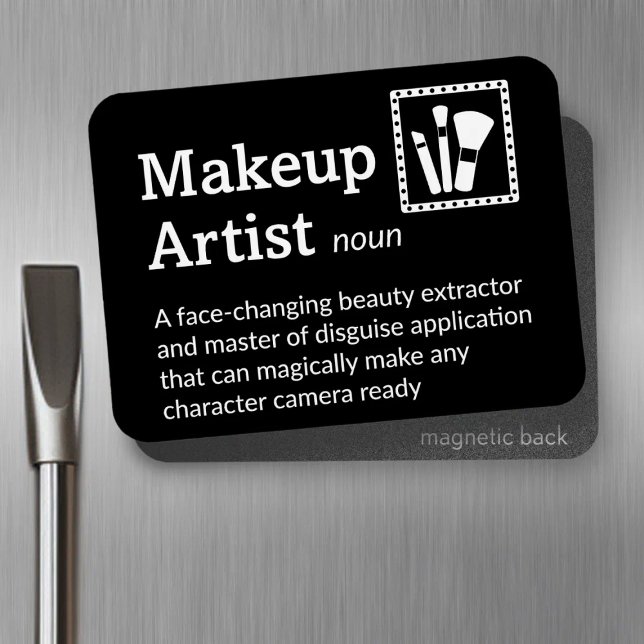 Makeup Artist Definition - Crew 3" x 4" Flex Magnet (Von Creator hochgeladen)
