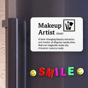 Makeup Artist Definition - Set Life 4" x 6" Flex Magnet