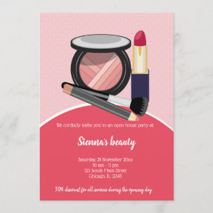 Makeup Artist Einladung