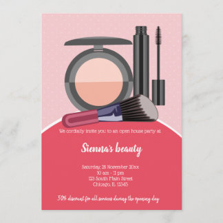 Makeup Artist Einladung