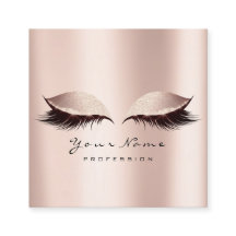 Makeup Artist Eyebrow Eye Lash Glitzer Pink Rose