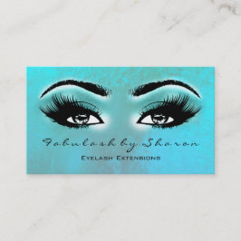 Makeup Artist Eyebrow Lashes Visitenkarte