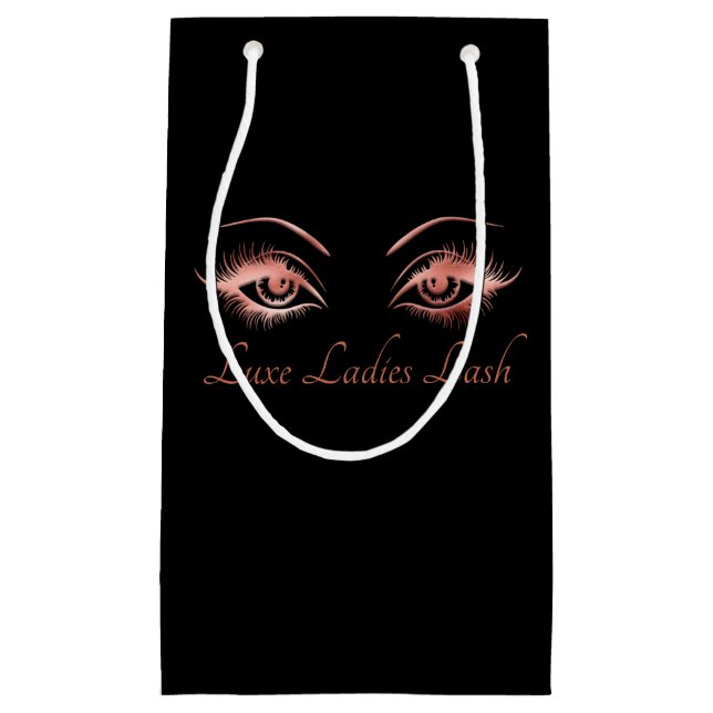 Makeup Artist Eyelash Brows Lashes Beauty Business Kleine Geschenktüte (Vorderseite)