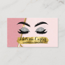 Makeup Artist Eyelash Extensions Lashes Brows Visitenkarte