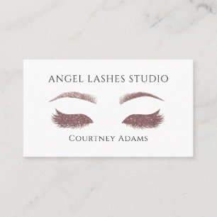 Makeup  Artist Eyelash Eyebrows Extensions Visitenkarte