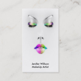 Makeup Artist Geschäft Card Visitenkarte