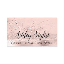 Makeup Artist Hair Salon Eyelash Scheren Rose