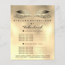 Makeup Artist Lashes Golden Flyer 1 Preise
