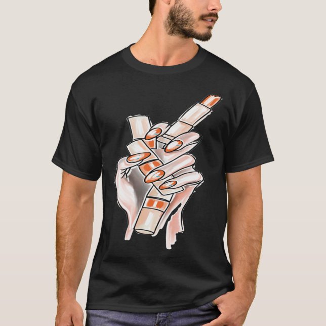 Makeup Artist Makeup T-Shirt (Vorderseite)