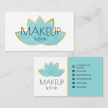Makeup Artist Minimalistisch Social Media Lotus Bl