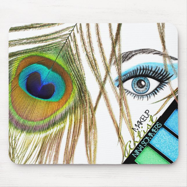 Makeup Artist Mousepad (Vorne)