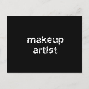 Makeup Artist Postkarte