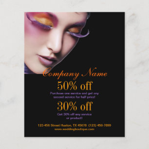 Makeup Artist Promotion Flyer