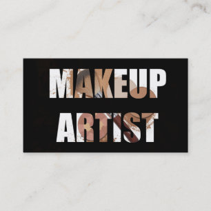 Makeup Artist Salon Business Card Visitenkarte
