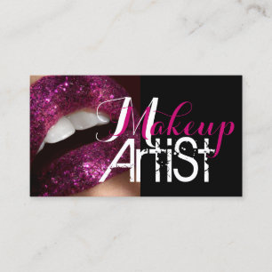 Makeup Artist Salon Business Card Visitenkarte