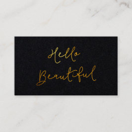 Makeup Artist Simple Visitenkarte