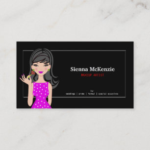 Makeup Artist Visitenkarte