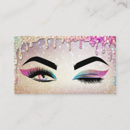 Makeup artist Wink Eye Lashes Visitenkarte
