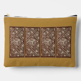 Makeup Bag with design from Papua New Guinea Zubehörtasche