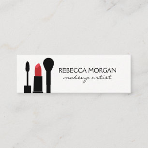 Makeup Beauty Mini Visitenkarte