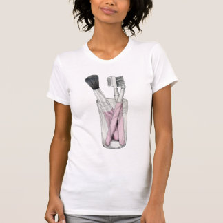 Makeup Brushs-T - Shirt