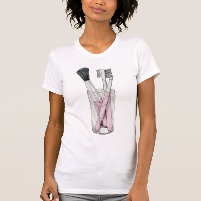 Makeup Brushs-T - Shirt (Vorderseite)