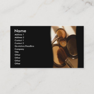 Makeup Business Card Visitenkarte