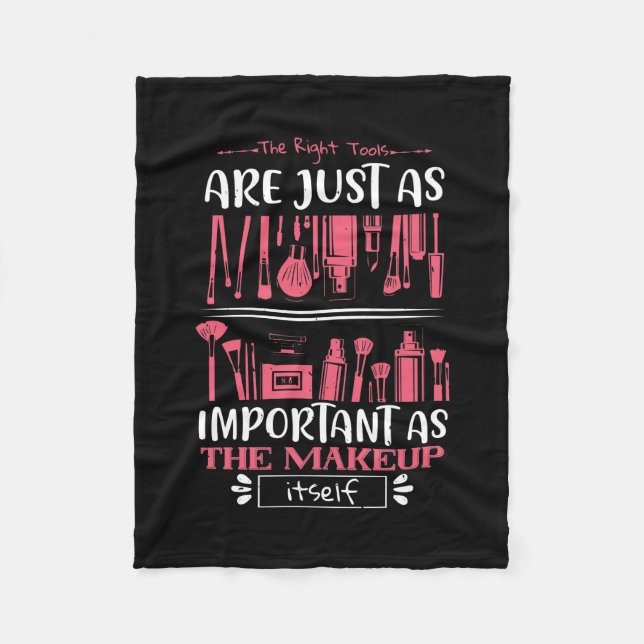 Makeup - die richtigen Tools für Makeup Fleecedecke (Vorderseite)