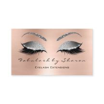 Makeup Eyebrow Lashes Glitzer Pink Silver Grau