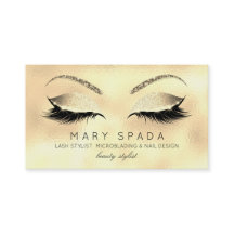 Makeup Eyebrows Lashes Glitzer Glass Gold