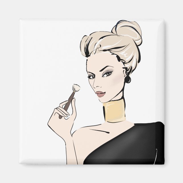Makeup Girl Magnet (Vorne)