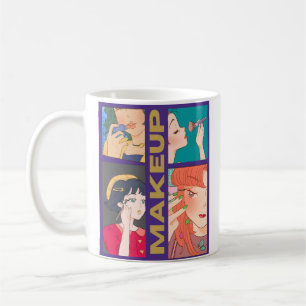 MAKEUP GIRLS KAFFEETASSE