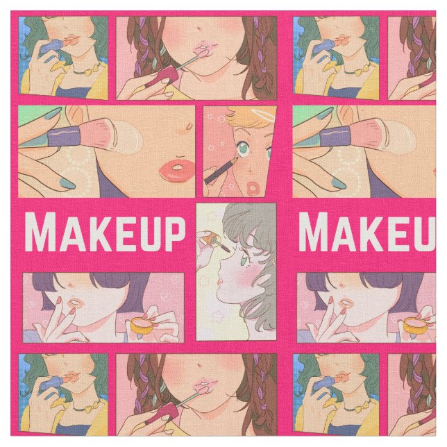 MAKEUP GIRLS PINK STOFF (Nahaufnahme)