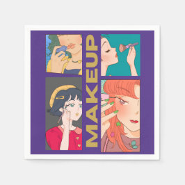 MAKEUP GIRLS SERVIETTE