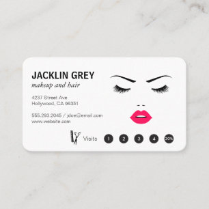 Makeup & Hair Loyalty   Salon Treuekarte