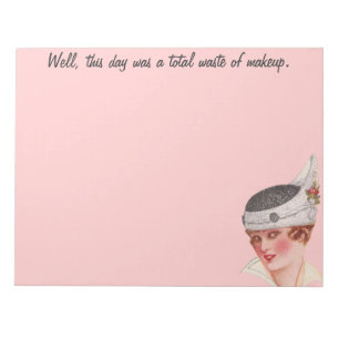 Makeup insgesamt notizblock