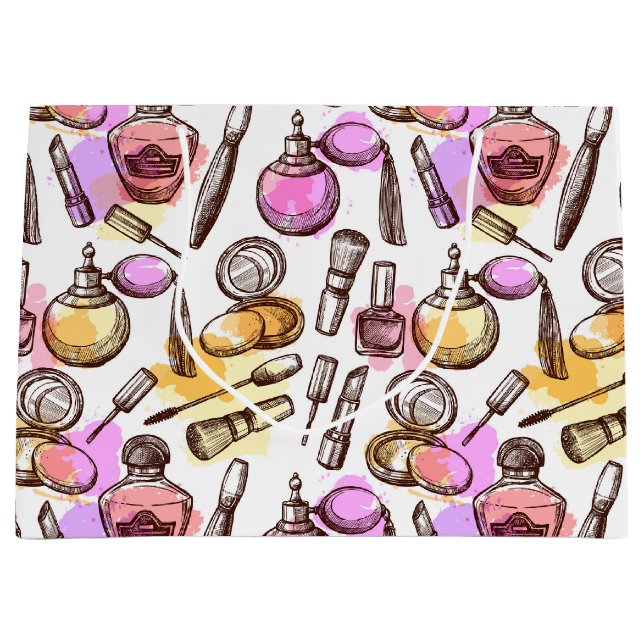 Makeup Perfume Beauty Geschenktasche Große Geschenktüte (Vorderseite)