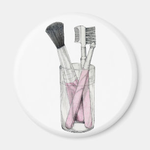 Makeup Pinsel Magnet