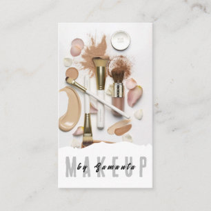 Makeup PMU Microblading Henna Salon Business Card Visitenkarte
