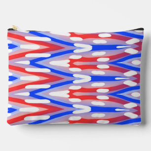 Makeup Pouch, Eine trendige, niedliche mehrfarbige Zubehörtasche