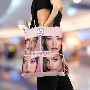 Makeup Studio Röten Pink Schrift 4 Foto Ihr Logo