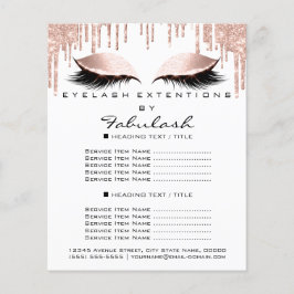 Makeuty Beauty White Pink Glitzer Flyer Spark Blue