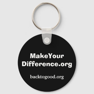 MakeYourDifference.org Schlüsselanhänger