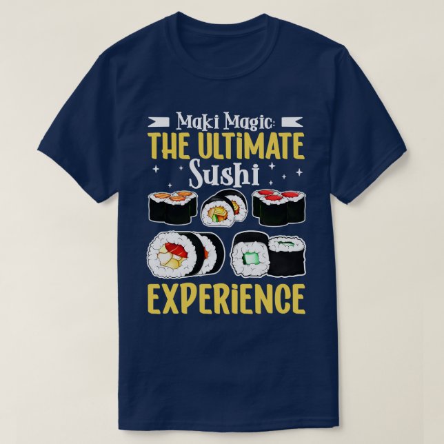 Maki Magic Sushi T-Shirt (Design vorne)