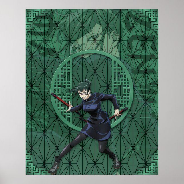 Maki Zen'in Poster (Vorne)