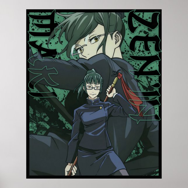 Maki Zen'in Poster (Vorne)