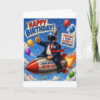 Making Birthdays Awesome Again Karte