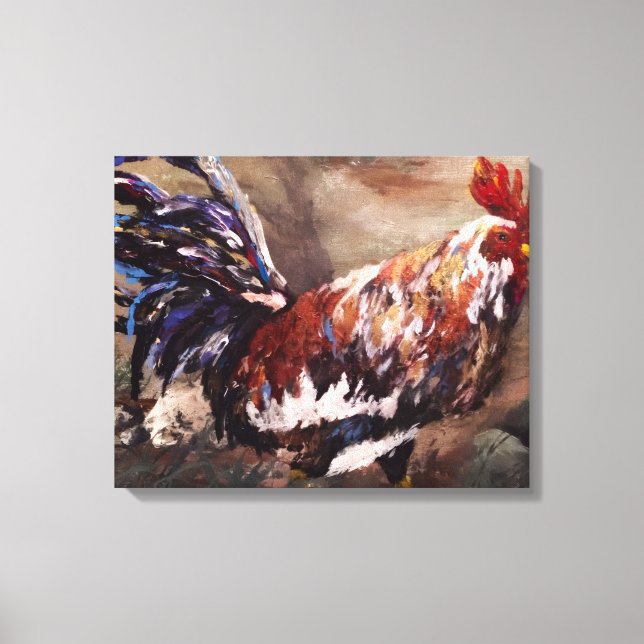 Making Rounds Leinwanddruck (Vorderseite)